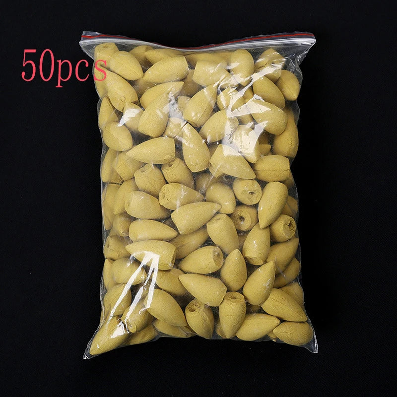 Backflow Natural Incense Cones