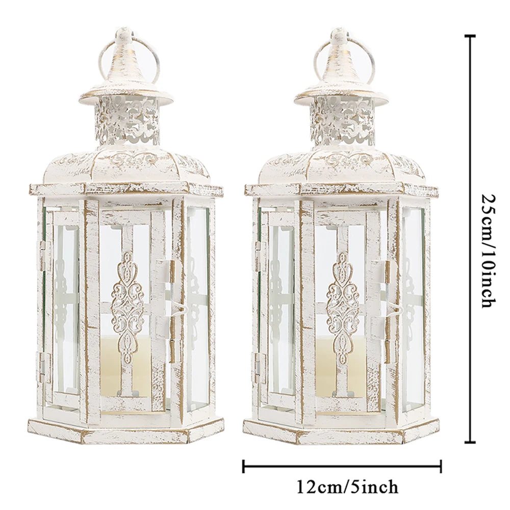 Vintage Nordic Candle Holder Lantern