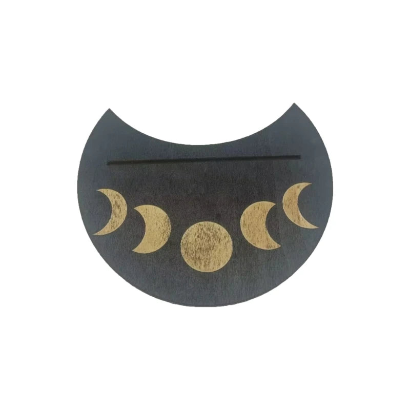 Wooden Moon Tarot Card Stand