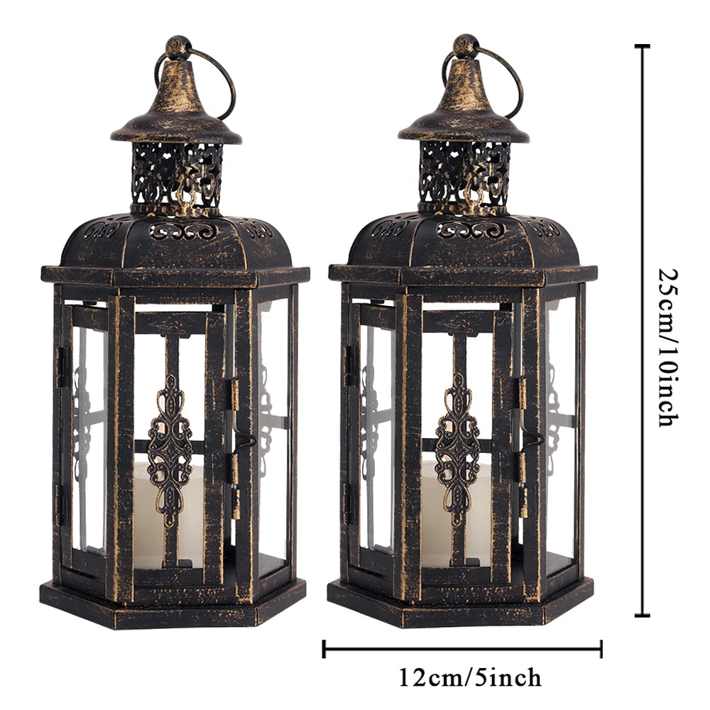 Vintage Nordic Candle Holder Lantern
