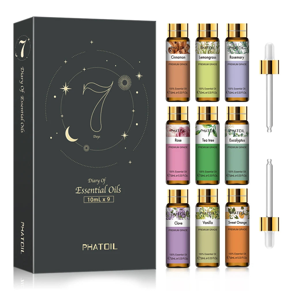 9pcs Essential Oils Set 10ml