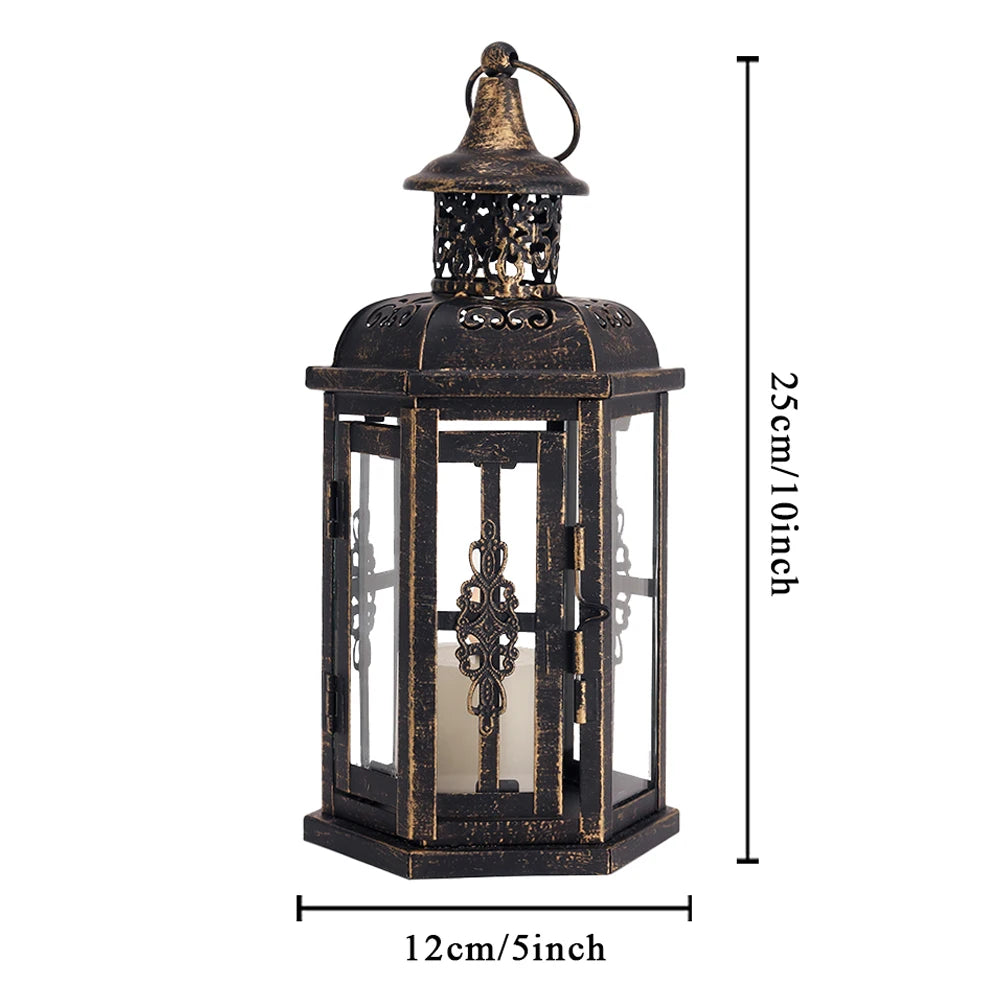 Vintage Nordic Candle Holder Lantern