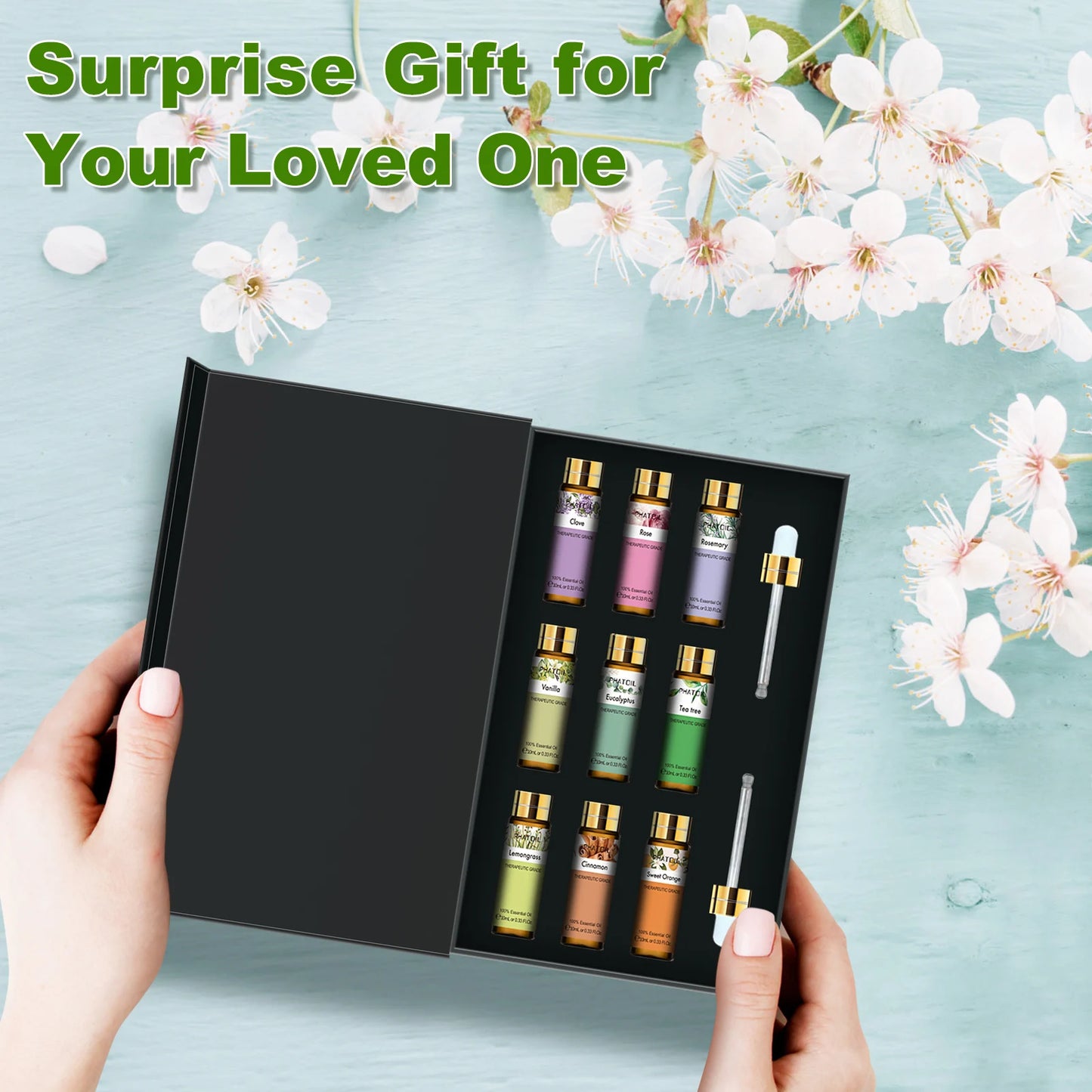 9pcs Essential Oils Set 10ml