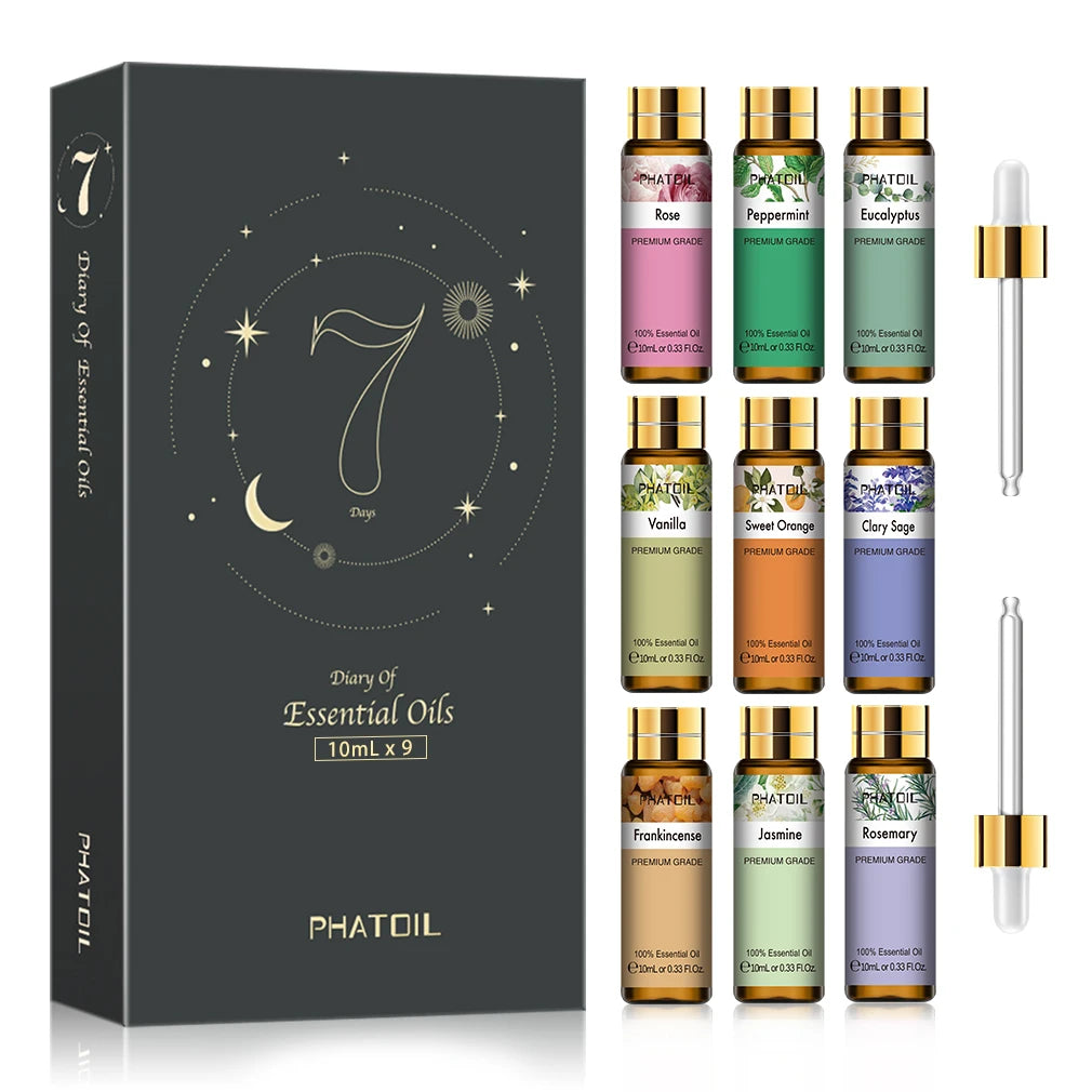 9pcs Essential Oils Set 10ml
