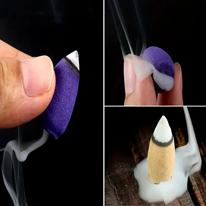 Backflow Natural Incense Cones