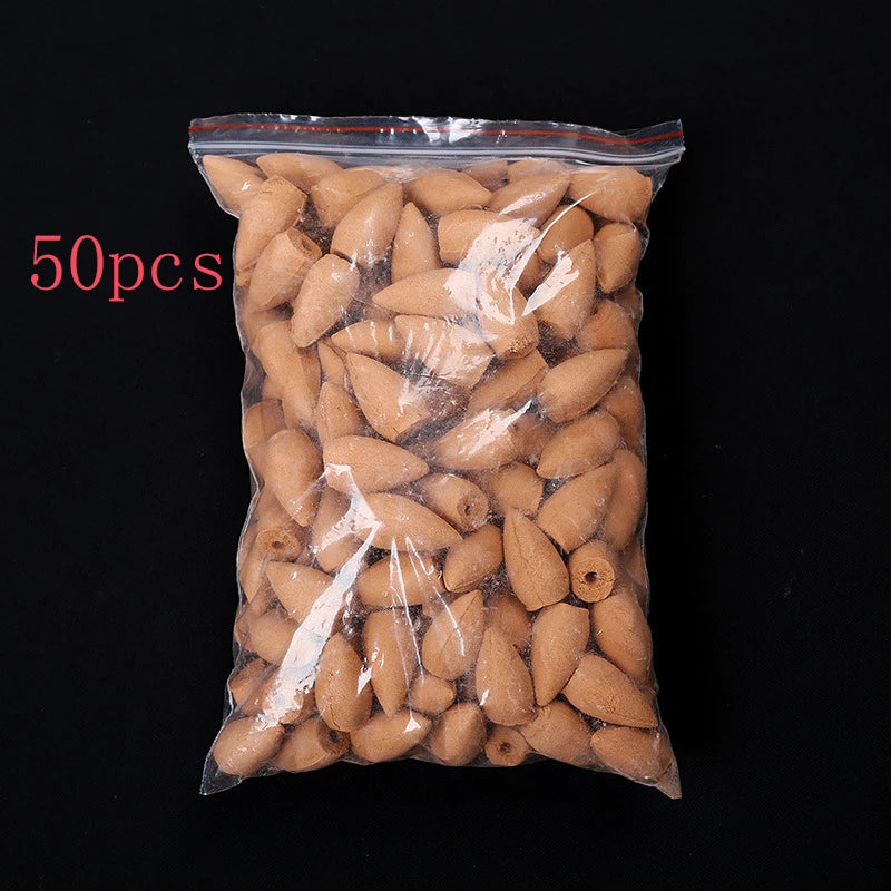 Backflow Natural Incense Cones